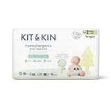Pannolini eco ipoallergenici n. 2, 4-8 kg, 40 pezzi, Kit&Kin