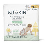 Pannolini ipoallergenici Eco no. 5, +11 kg, 30 pezzi, Kit&Kin 
