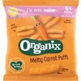 Snack bio ecologico di mais con carote, +6 mesi, 20 g, Organix
