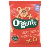 Snack bio ecologico di mais con pomodori, +10 mesi, 60 g, Organix