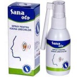 Spray per l'igiene delle orecchie, 50ml, Sana