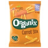 Bastoncini bio ecologici di mais con carote, +10 mesi, 60g, Organix