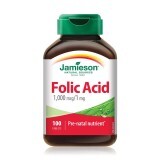 Acido folico 1 mg, 100 compresse, Jamieson
