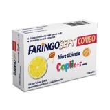 Faringosept Combo Miele e Limone, bambini 6+ e adulti, 0,6 mg/1,2 mg, compresse, Terapia