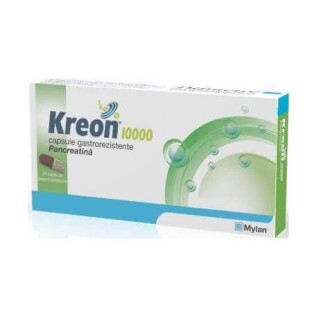 Kreon, 10.000, 20 capsule gastroresistenti, Mylan Healthcare