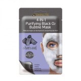 Maschera 4 in 1, purificatori con bolle di ossigeno e polvere di carbone, 20 g, Skinlite