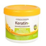Maschera ristrutturante trattamento intensivo Keratin+, 450 ml, Gerocossen