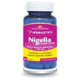 Nigella cumino nero, 60 capsule, Herbagetica