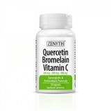 Quercetina Bromelina Vitamina C, 30 capsule, Zenyth
