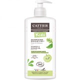 Shampoo e gel doccia al gusto di mela verde per bambini, 500 ml, Cattier