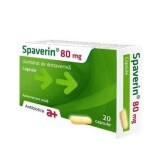 Spaverin 80mg, 20 capsule, Antibiotico SA