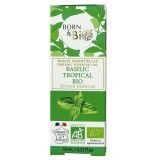 Olio essenziale di basilico tropicale biologico, 10 ml, Born to Bio