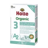 Latte in polvere biologico formula A2, formula 3, da 10 mesi, 400 gr, Holle