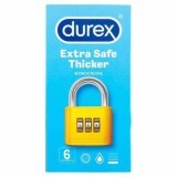 Preservativi extra sicuri, 6 pezzi, Durex
