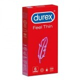 Preservativi Feel Thin, 6 pezzi, Durex