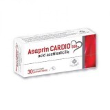 Asaprin Cardio, 100 mg, 30 compresse gastroresistenti, Helcor