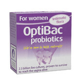 Probiotico per la flora vaginale, 14 capsule, OptiBac