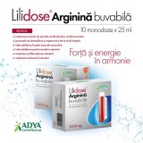 Lilidose Arginine Buvabila 5000 mg, 25 ml x 10 monodosi, Adya Green Pharma