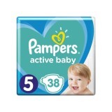 Pampers Active Baby 5, 11-16 kg VPM(38)