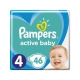 Pampers Active Baby 4, 9-14 kg VPM(46)