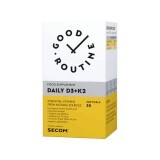 Secom Good Routine Daily D3+K2 30 capsule molli