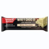 Barretta proteica con cioccolato bianco Whey Chocolate, 50g, Power System