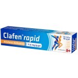 Clafen Rapid, 11,6 mg/g gel, 40 g, Antibiotico SA