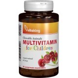 Multivitaminico con minerali per bambini 90 cpr masticabili, Vitaking