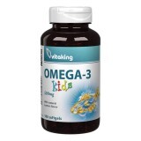 Omega-3 kids, 500 mg, 100 capsule gelatinose, Vitaking