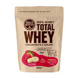 Proteine ​​in polvere Total Whey Fragole e Banane, 260g, Gold Nutrition