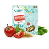 Mini ditalini bio con pomodoro e spinaci, 10 mesi +, 350 g, Sienna & friends