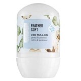 Deodorante naturale con olio di cotone e pantenolo, Feather Soft, 50 ml, Biobaza