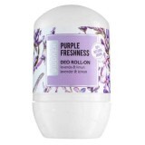 Deodorante per donna a base di pietra di allume Purple Freshness, 50 ml, Biobaza