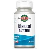 Carbone attivo (carbone medicinale) 280 mg Kal, 50 capsule, Secom