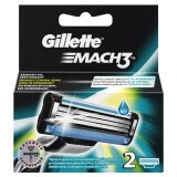 Ricariche per rasoio - Gillette Mach 3, 2 pezzi, P&G
