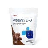 Caramelle alla vitamina D-3 1000 UI al gusto di cioccolato (419154), 60 pezzi, Gnc