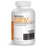 Complesso naturale di vitamina E 400 UI, 100 capsule, Bronson Laboratories