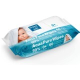 Salviette umidificate Aqua Pure Baby, 60 pezzi, Expert Wipes