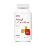 Acetil L-Carnitina 500 mg (044222), 60 capsule, Gnc