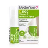 Spray orale con vitamina D, 3000UI, 15ml, BetterYou