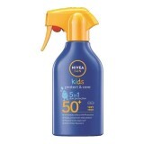 Spray per bambini con SPF50+ Protect & Care, 270 ml, Nivea Sun