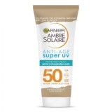 Crema viso antirughe con protezione solare SPF 50 Ambre Solaire, 50 ml, Garnier