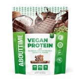 Abouttime Vegan Protein Proteina vegana al gusto naturale di cioccolato, 972.8