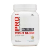 Gnc Pro Performance Weight Gainer, formula proteica per aumento di peso, con sapore di vaniglia, 1134 G