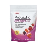 Caramelle probiotiche con fibra Soft Chews, 30 pezzi, GNC