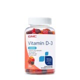 Gnc Vitamina D-3 2000 UI, Vitamina D-3 50 Mcg (2000 UI) Naturale al 100% da lanolina, 120 gelatine
