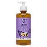 Shampoo per bambini con estratto di mirtillo e miele, 500 ml, Apivita