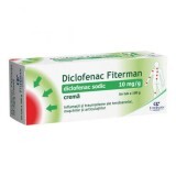 Crema di diclofenac, 10 mg/g, 100 g, Fiterman Pharma