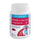 Lievito di riso rosso + Vitamina B1, 60 capsule, Bio Synergie