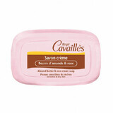 Sapone in crema con burro di mandorle e rosa, 115 g, Roge Cavailles